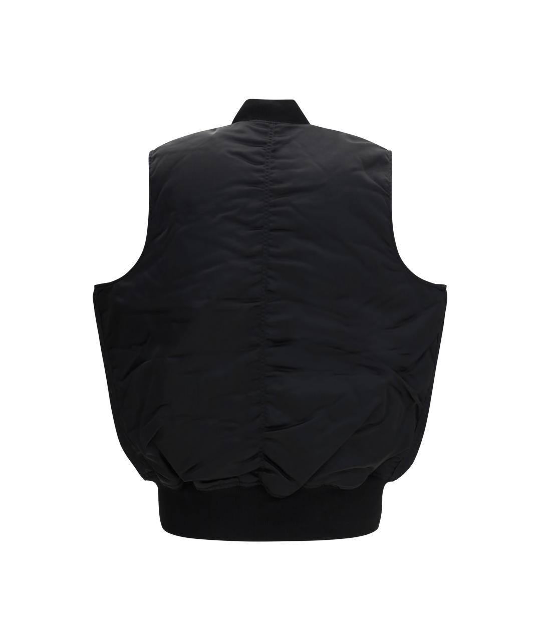 ALPHA INDUSTRIES Черный синтетический жилет, фото 2