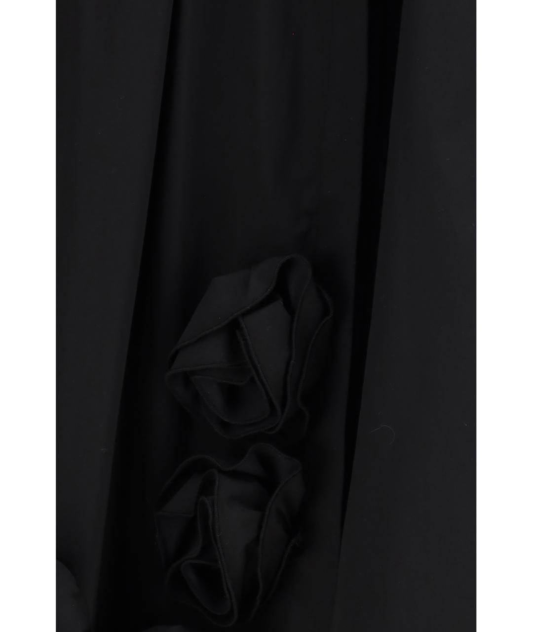 ELLA Черное хлопковое повседневное платье, фото 3