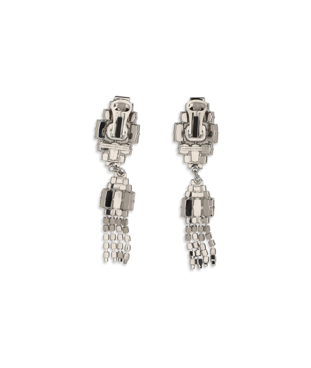 ALESSANDRA RICH Серебряные металлические серьги, фото 2