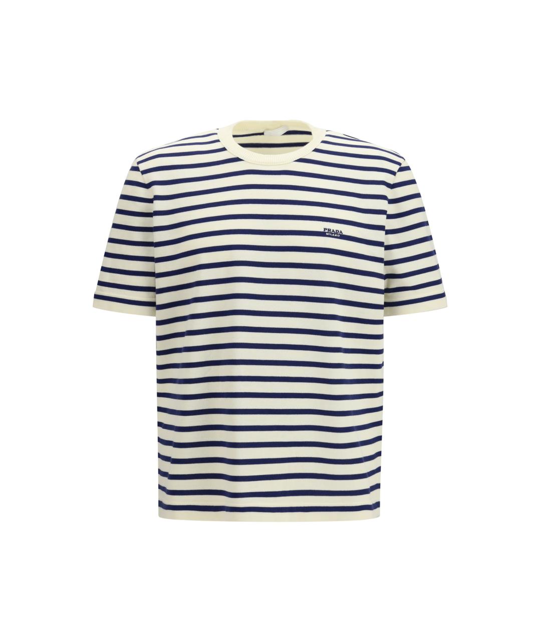 PRADA Мульти хлопковая футболка, фото 1