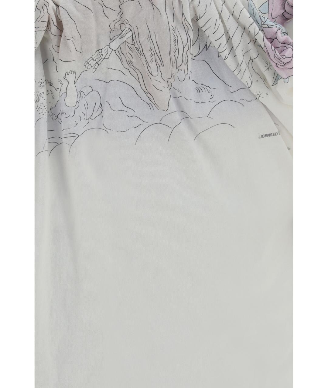 OUR LEGACY Белая хлопковая футболка, фото 3