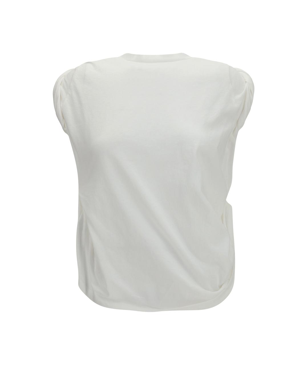 OUR LEGACY Белая хлопковая футболка, фото 1