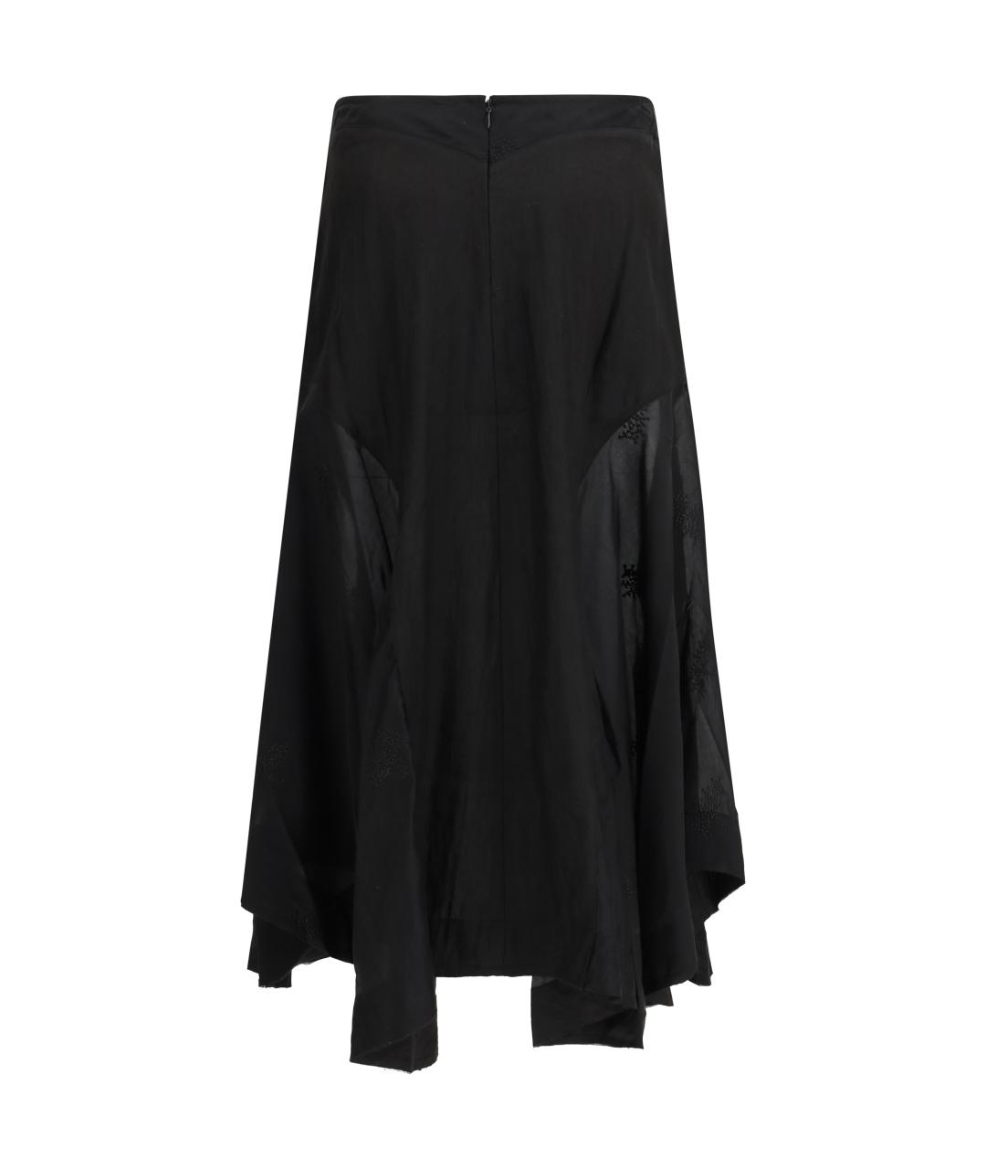 OUR LEGACY Черная юбка миди, фото 2
