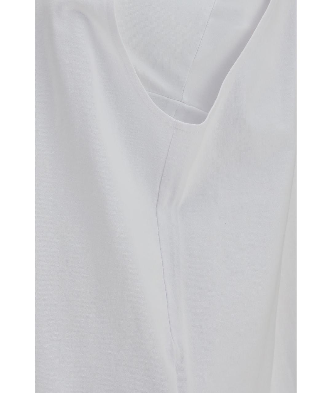 DARKPARK Белая хлопковая майка, фото 3