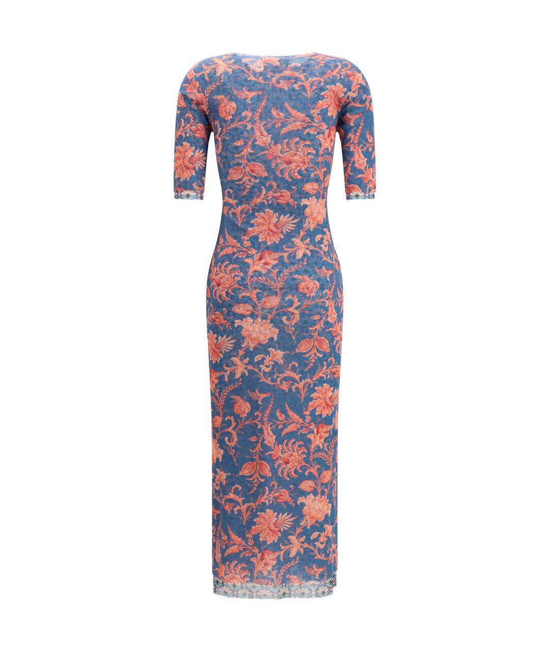 ETRO Мульти полиамидовое повседневное платье, фото 2