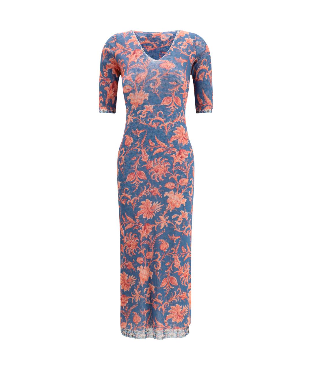 ETRO Мульти полиамидовое повседневное платье, фото 1