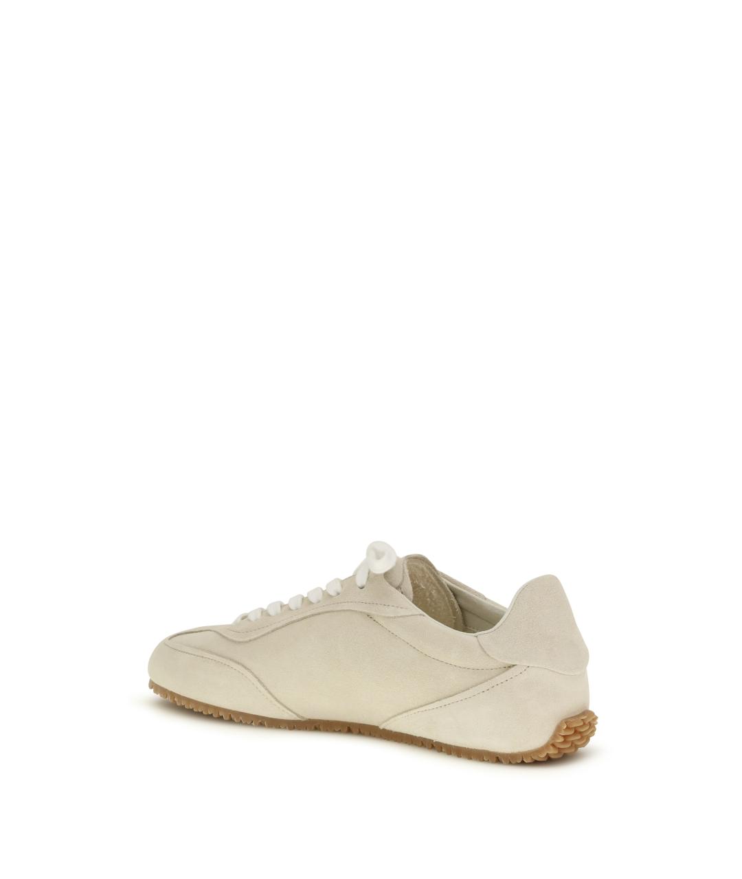 AXEL ARIGATO Бежевые замшевые низкие кроссовки / кеды, фото 3