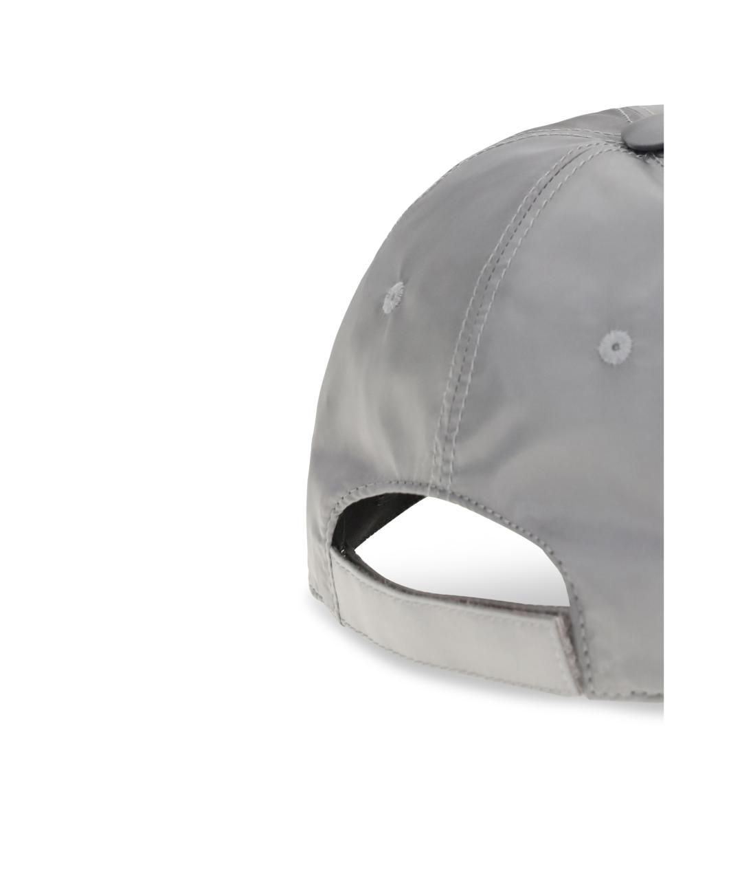 FENDI Серая синтетическая кепка/бейсболка, фото 3