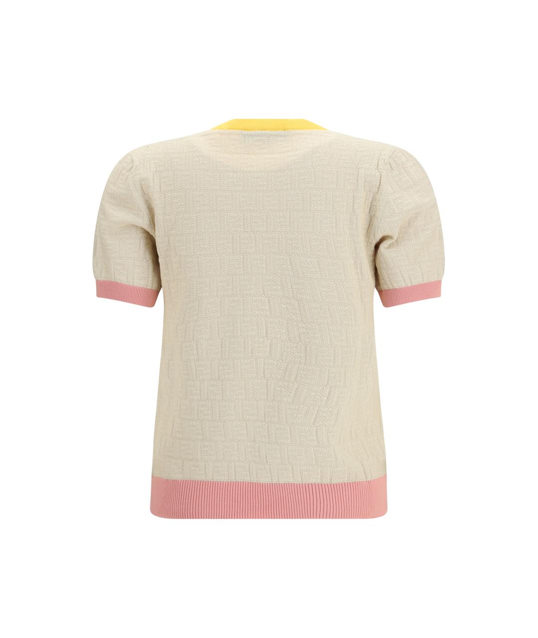 FENDI Мульти хлопковый джемпер / свитер, фото 2