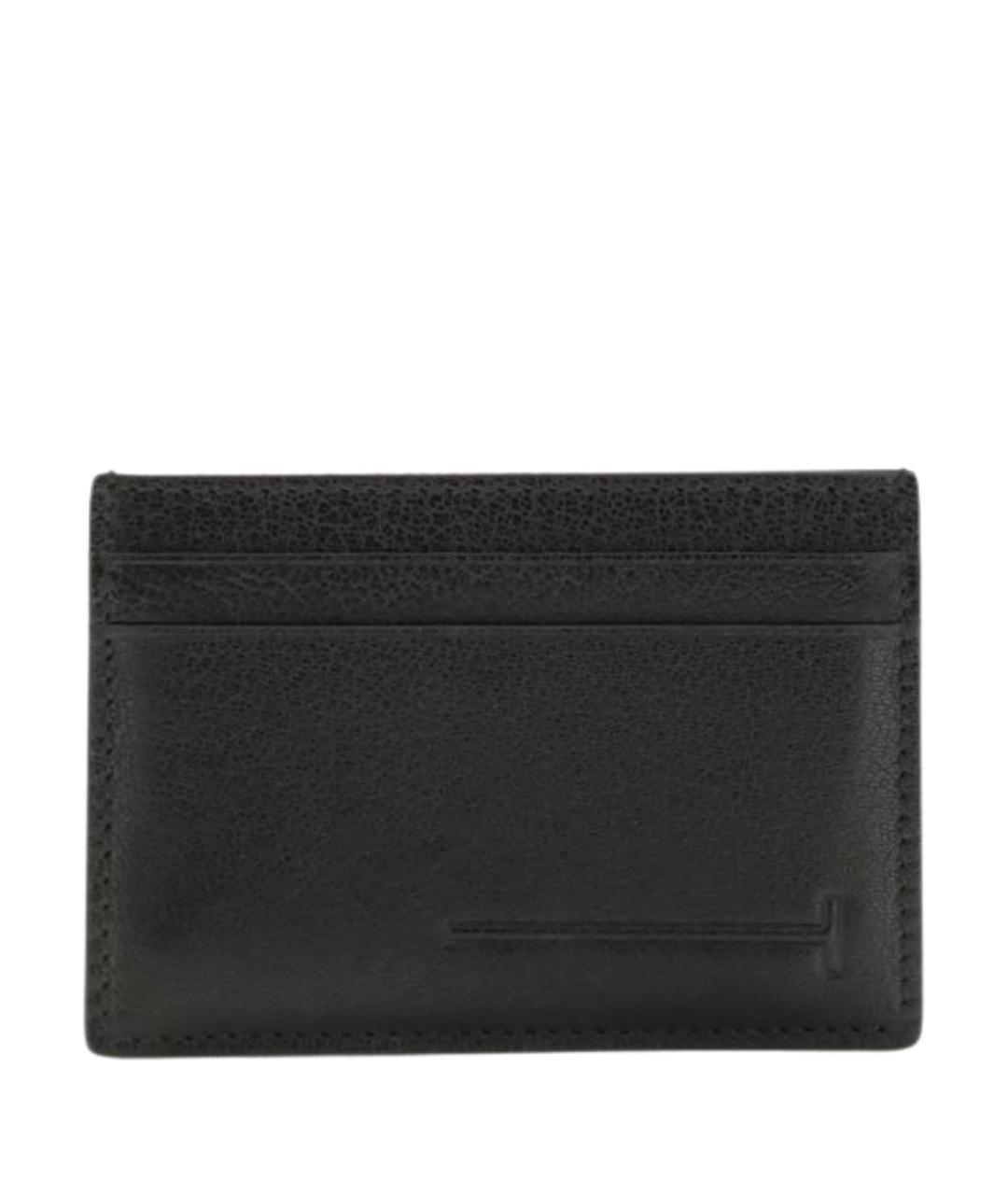 TOM FORD Черный кожаный кардхолдер, фото 1