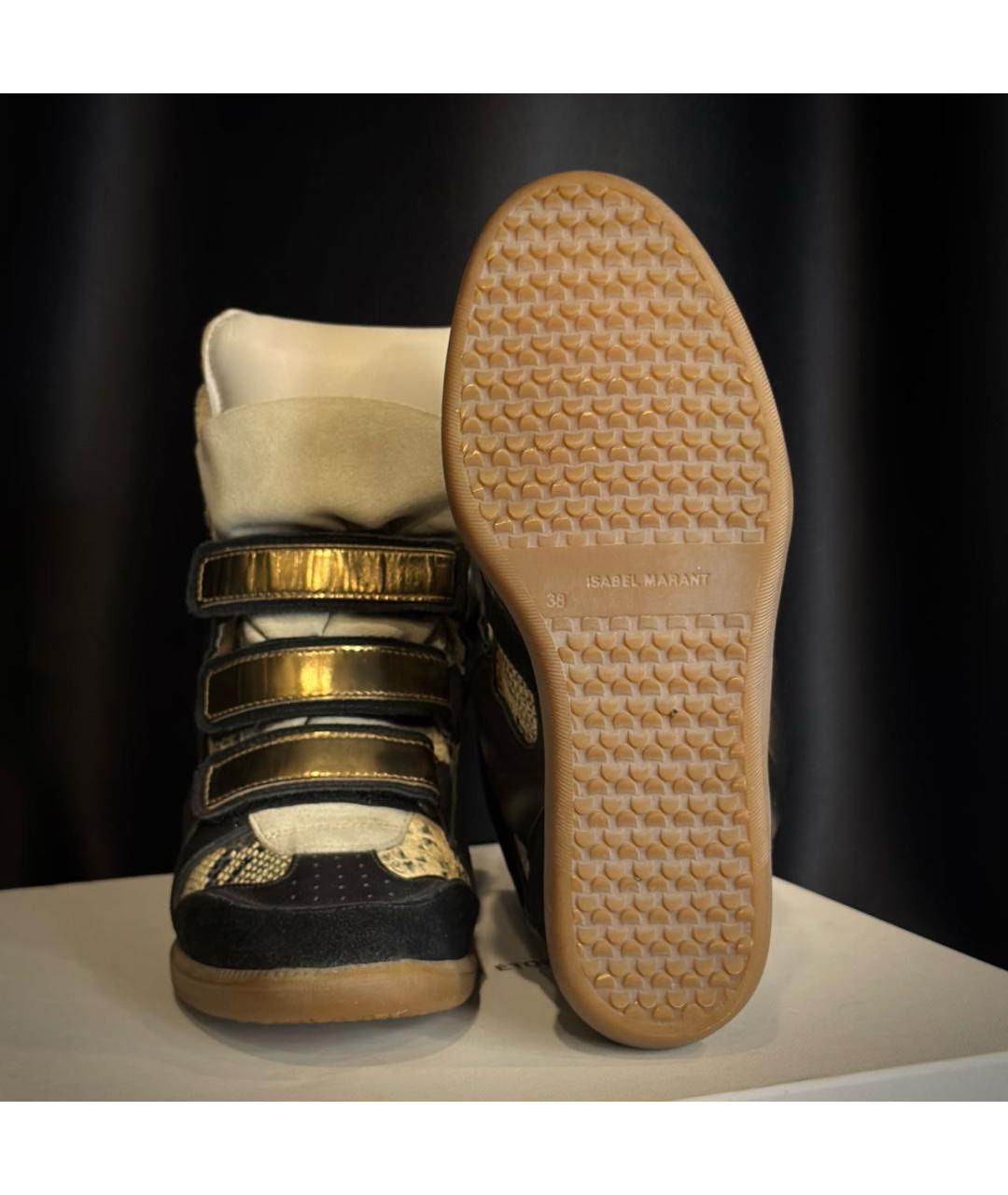 ISABEL MARANT Черные замшевые кеды, фото 6