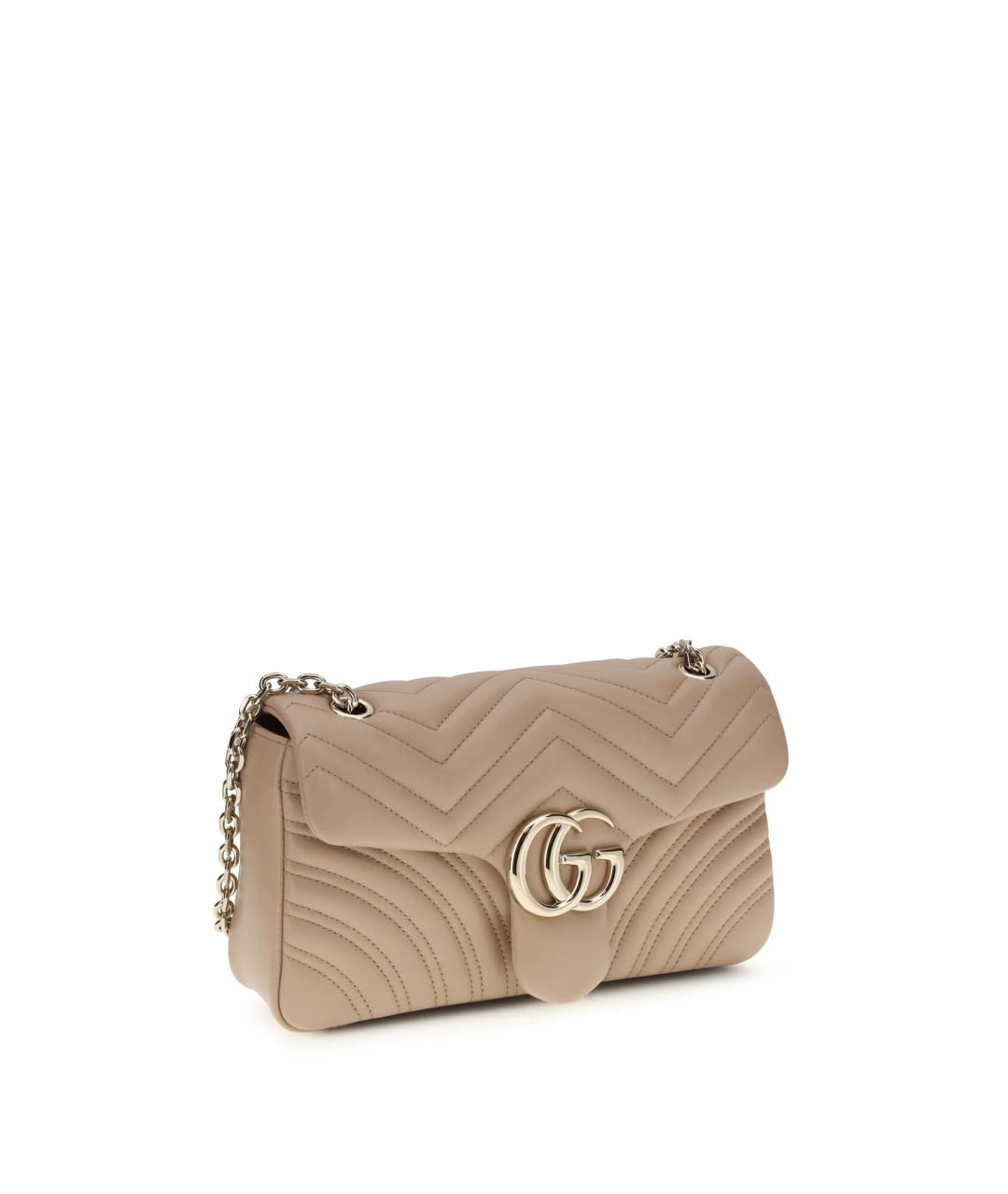 GUCCI Розовая кожаная сумка через плечо, фото 2