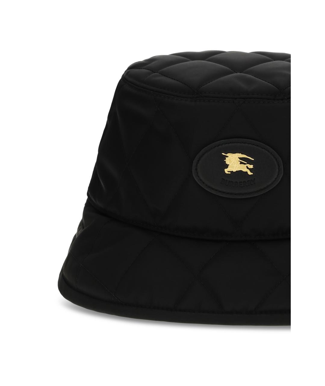 BURBERRY Черная шляпа, фото 3