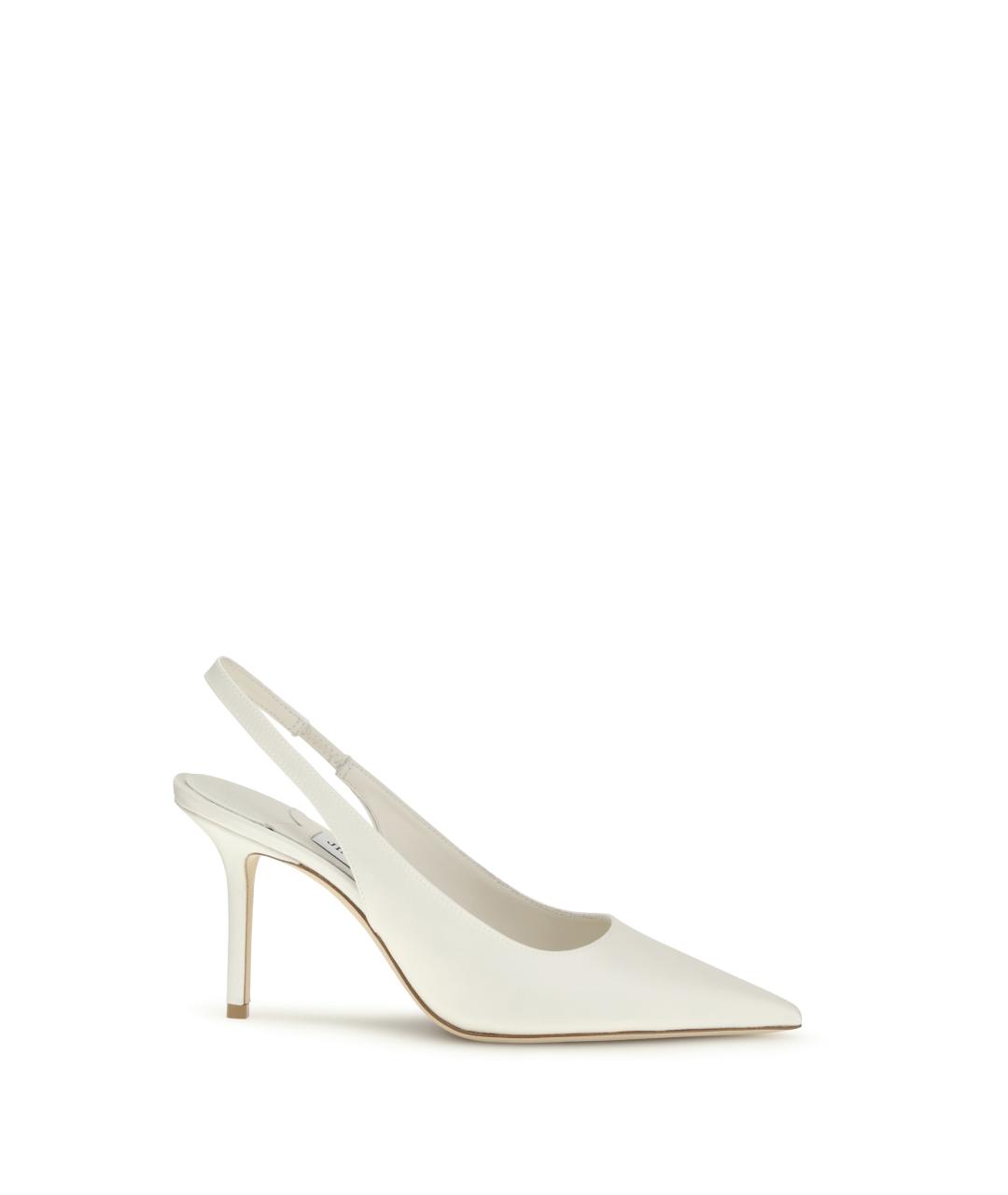 JIMMY CHOO Белые текстильные туфли, фото 1