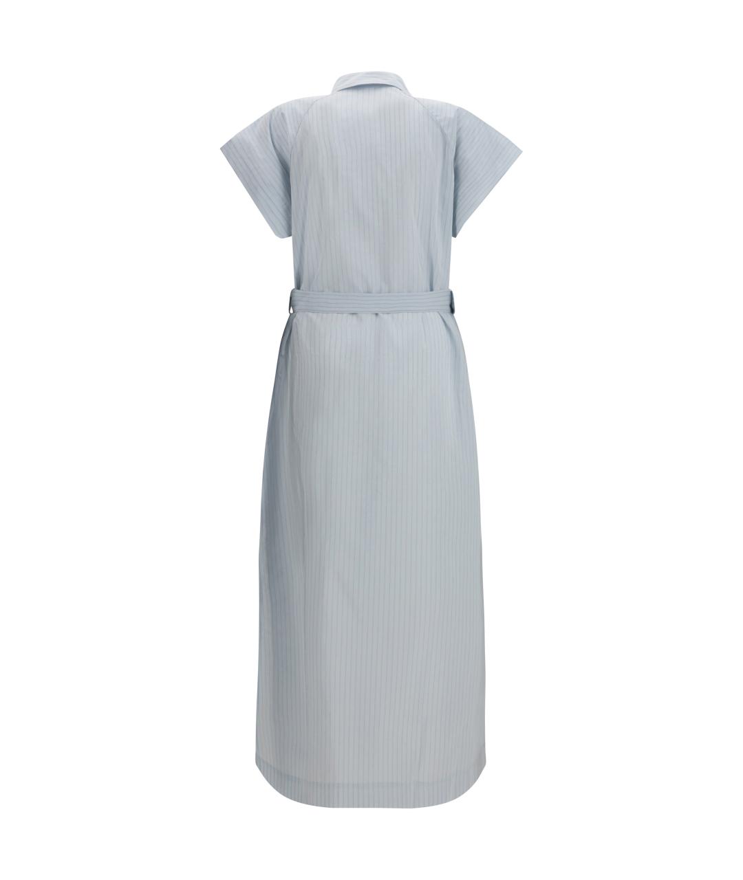 JACOB COHEN Голубое повседневное платье, фото 2
