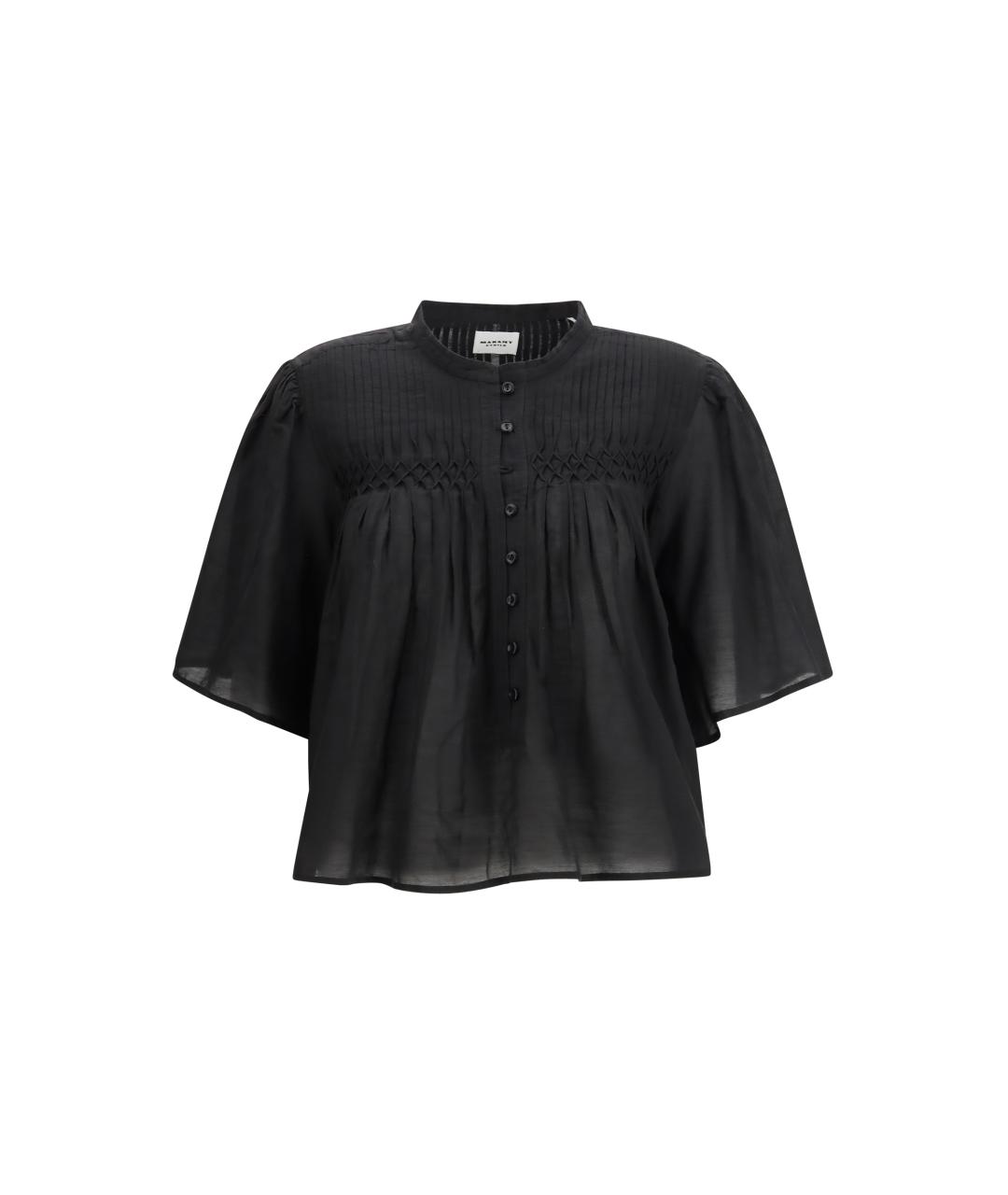 ISABEL MARANT ETOILE Черная хлопковая рубашка, фото 1