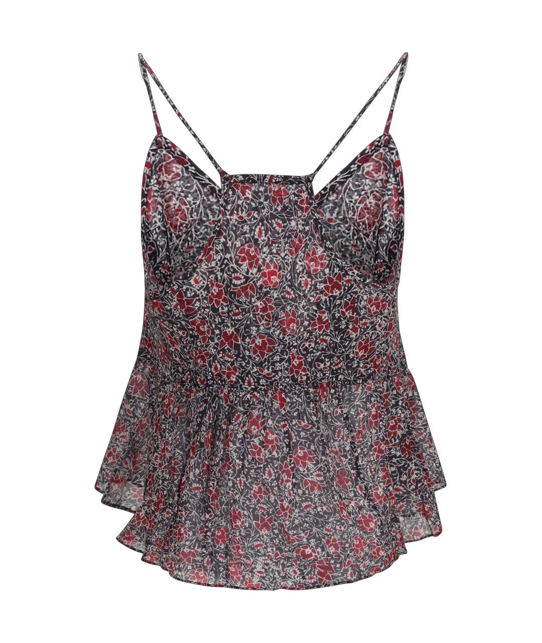 ISABEL MARANT ETOILE Мульти хлопковая майка, фото 2
