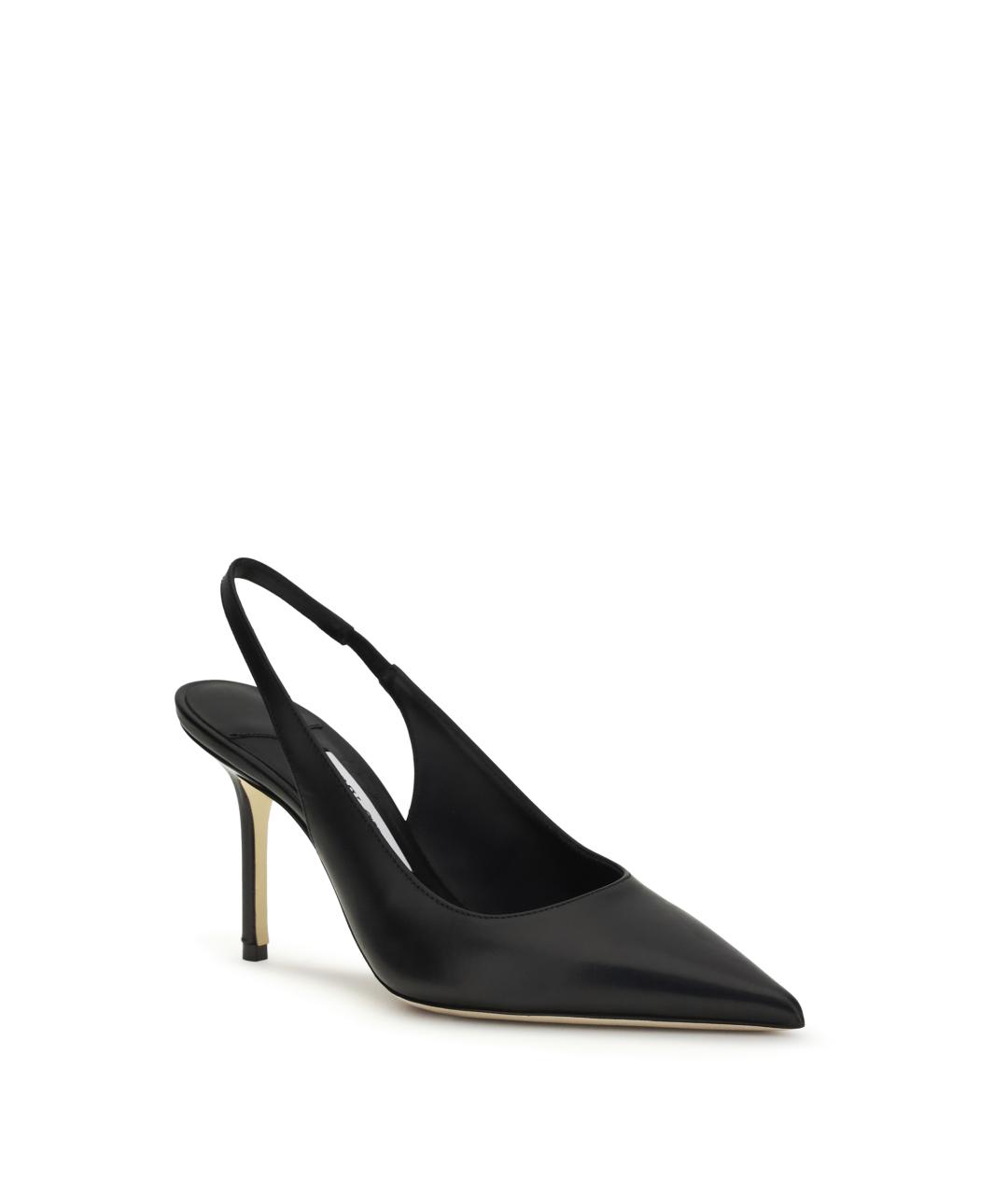 JIMMY CHOO Черные кожаные туфли, фото 2