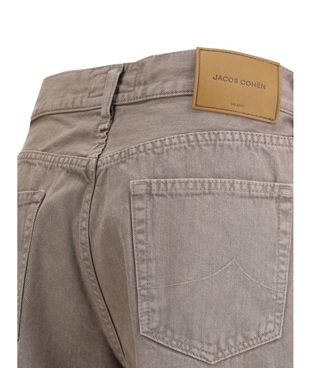 JACOB COHEN Хлопковые прямые джинсы, фото 3