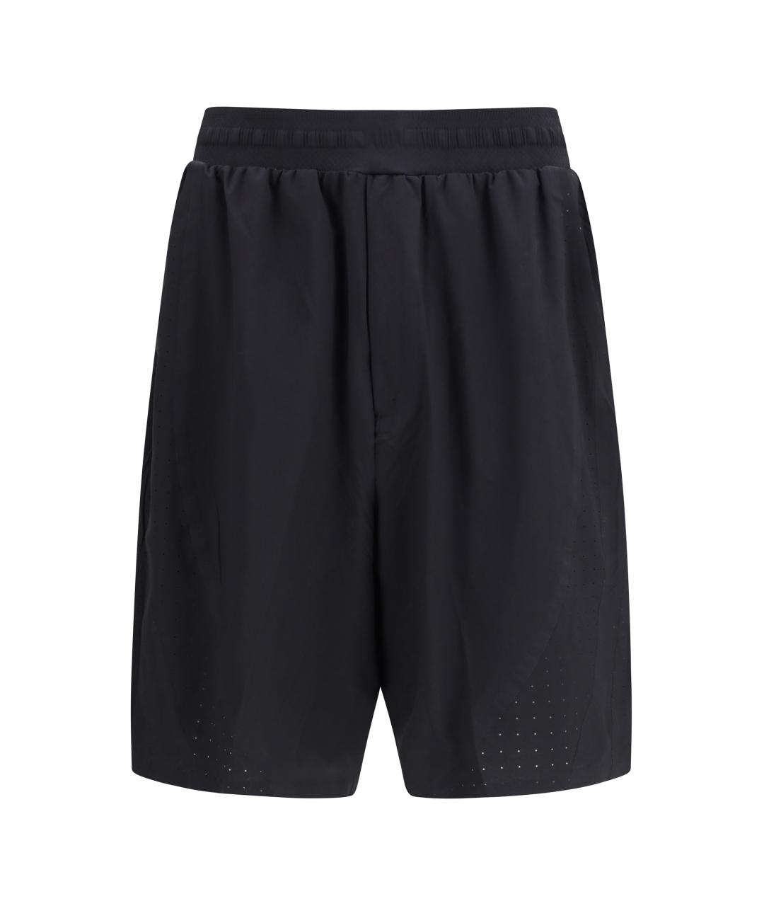 Y-3 Черные полиэстеровые шорты, фото 1