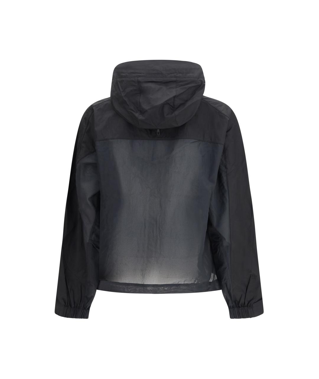 Y-3 Черная хлопковая куртка, фото 2