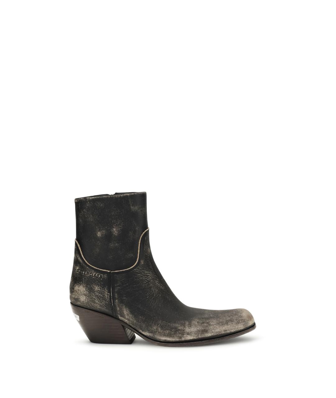 BALENCIAGA Мульти кожаные ботинки, фото 1