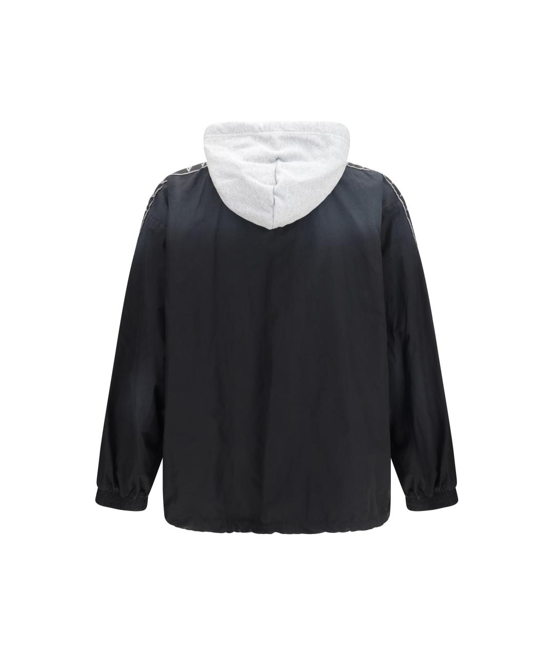 BALENCIAGA Черная полиэстеровая куртка, фото 2