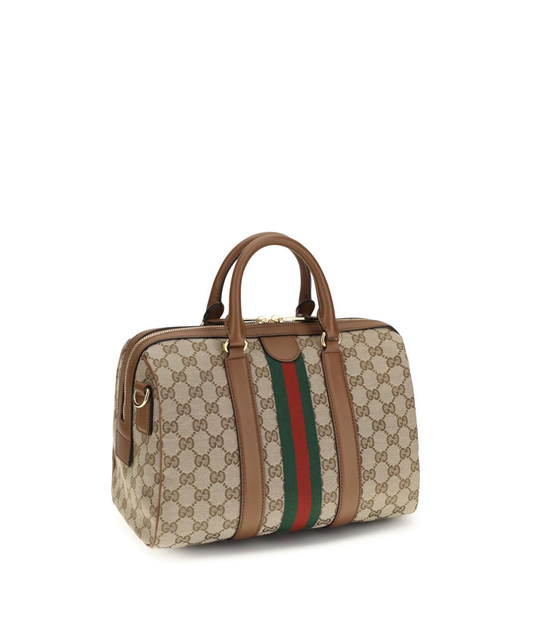 GUCCI Бежевая сумка тоут, фото 3