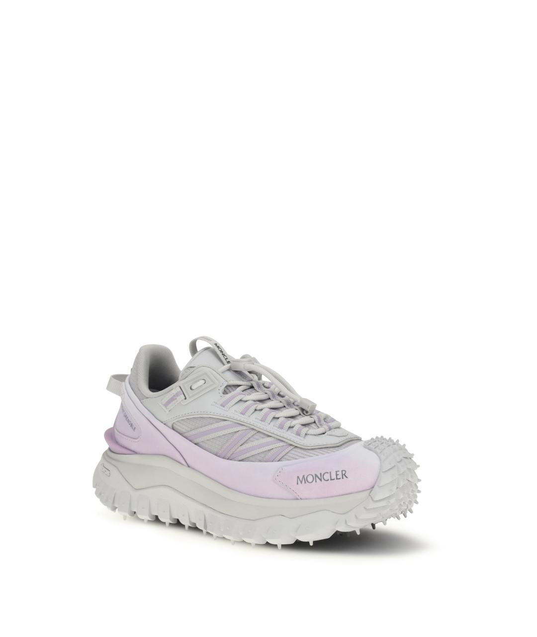 MONCLER Мульти текстильные кроссовки, фото 2