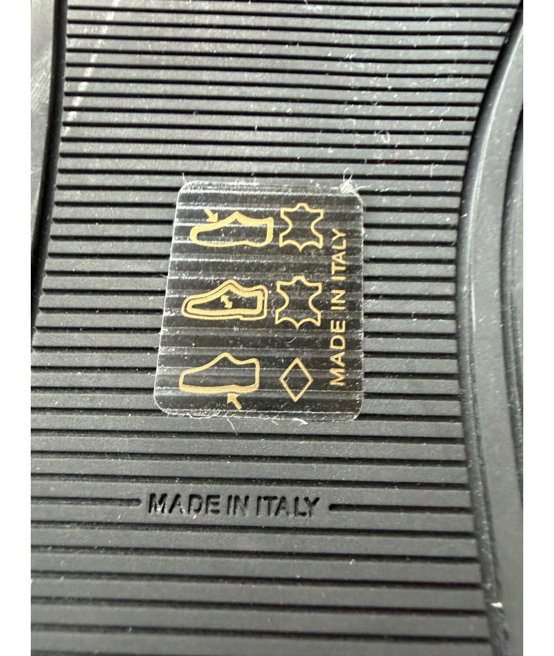 CHANEL Черные кожаные кроссовки, фото 6