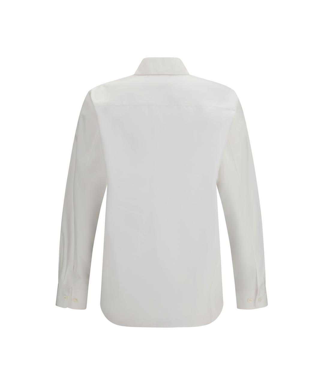 UMIT BENAN Белая хлопковая классическая рубашка, фото 2