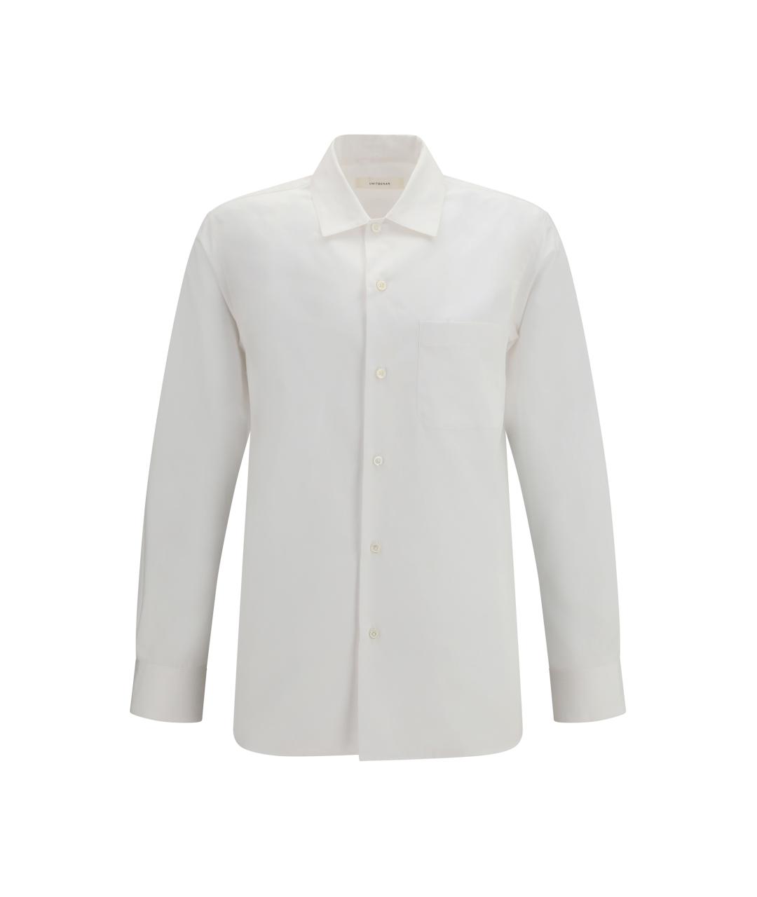 UMIT BENAN Белая хлопковая классическая рубашка, фото 1