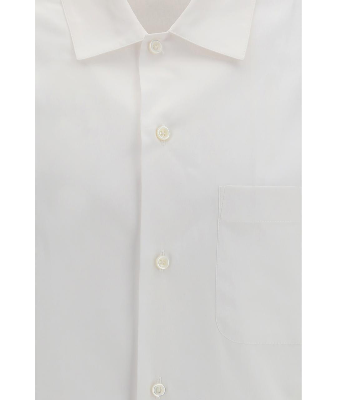 UMIT BENAN Белая хлопковая классическая рубашка, фото 3