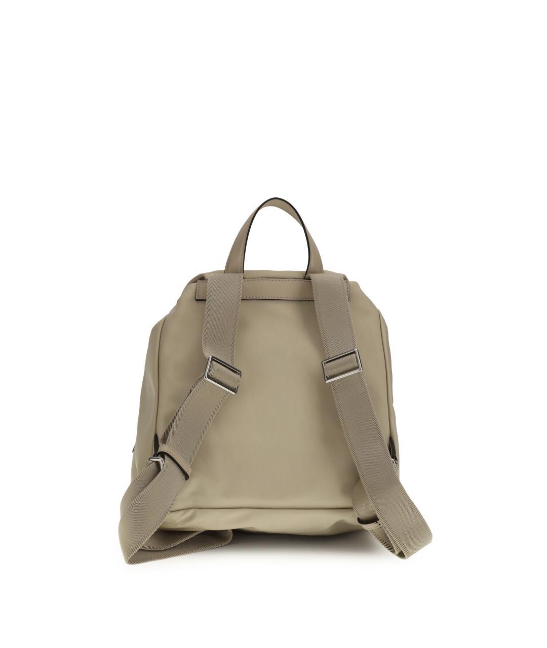 MONCLER Бежевый тканевый рюкзак, фото 2