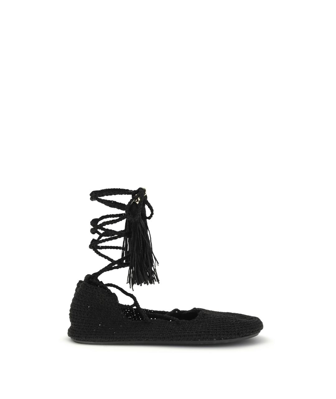 ALANUI Черные балетки, фото 1