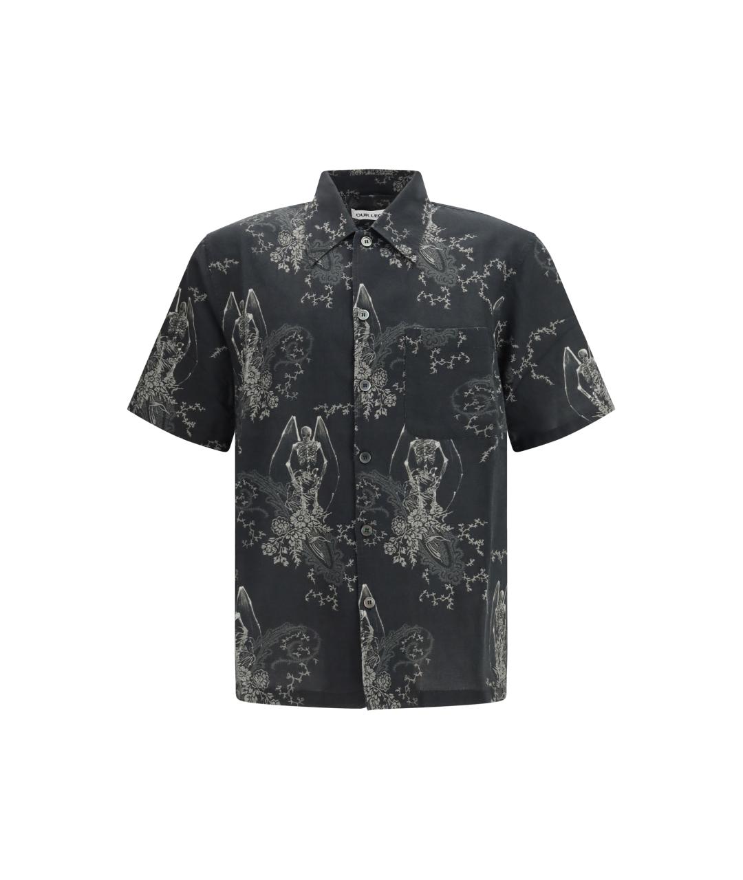 OUR LEGACY Мульти хлопковая классическая рубашка, фото 1