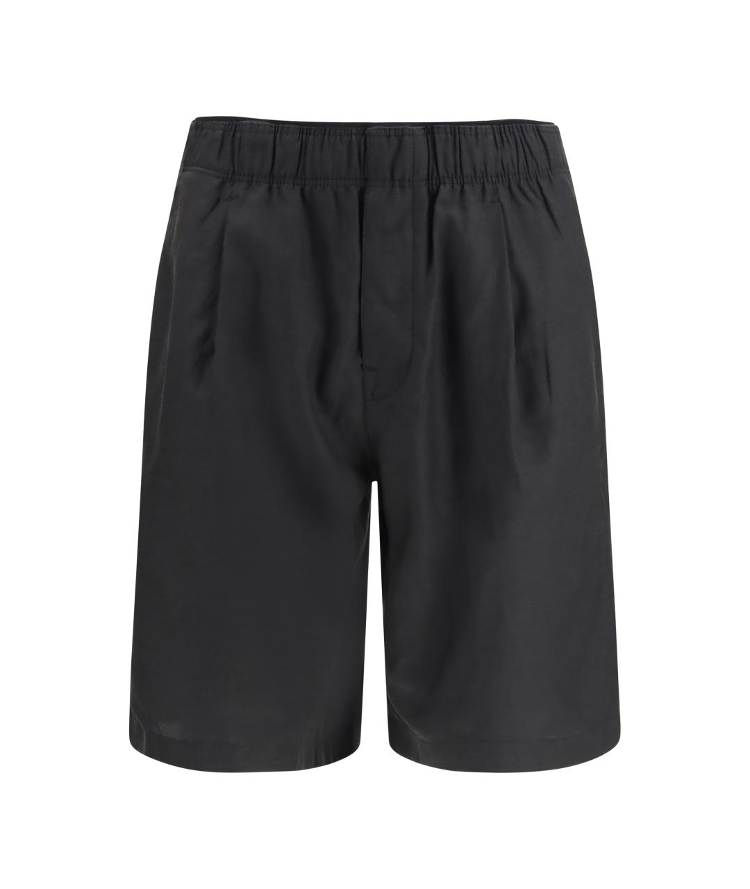 OUR LEGACY Черные вискозные шорты, фото 1