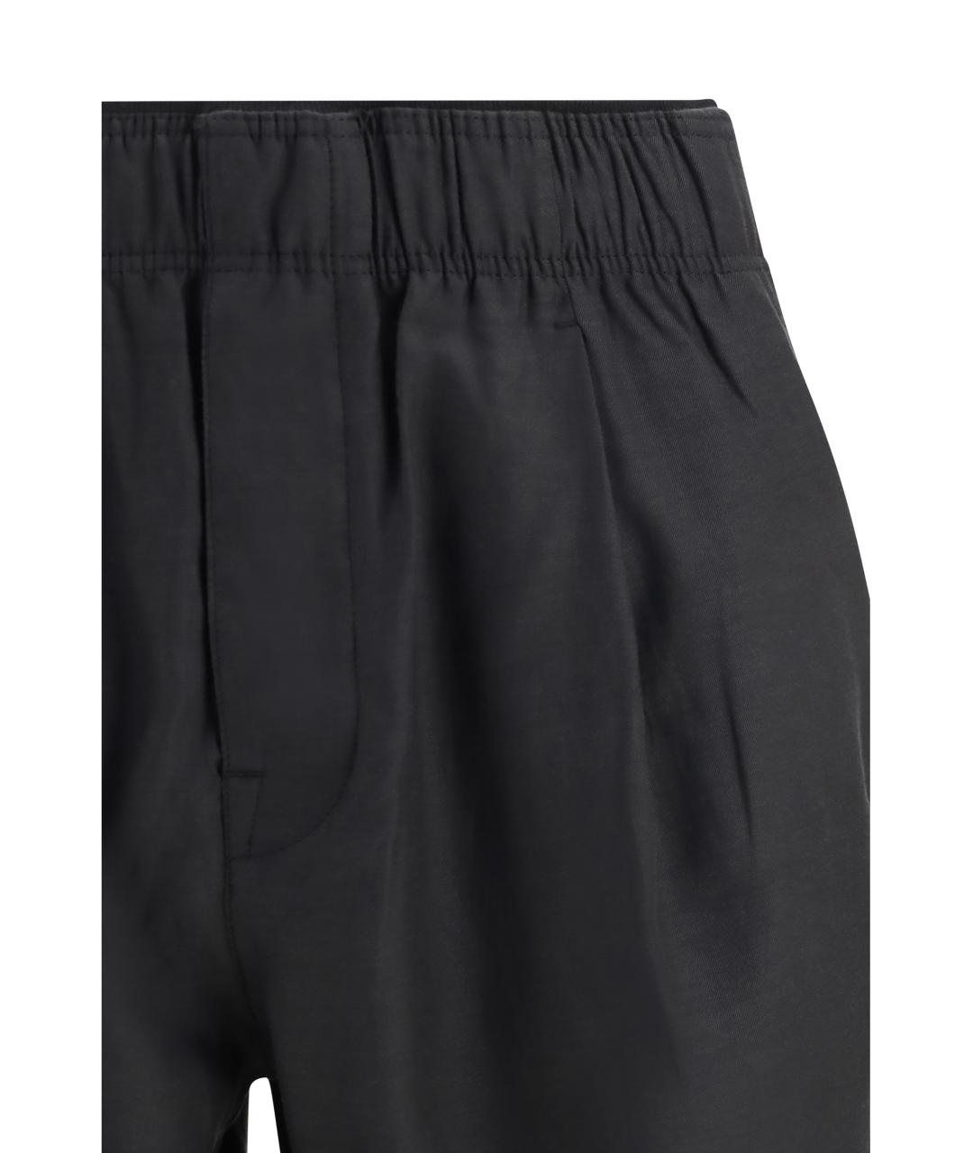 OUR LEGACY Черные вискозные шорты, фото 3