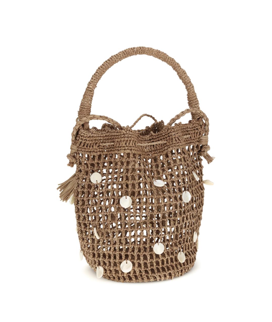 ALANUI Коричневая пелетеная сумка тоут, фото 3