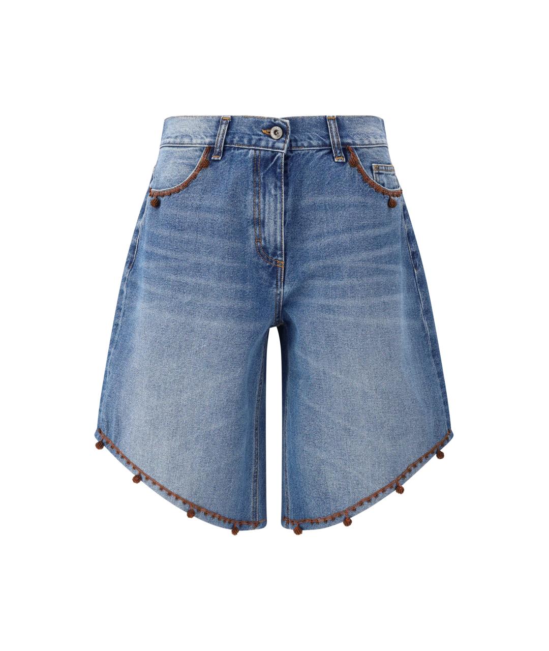 ELLA Синие хлопковые шорты, фото 1