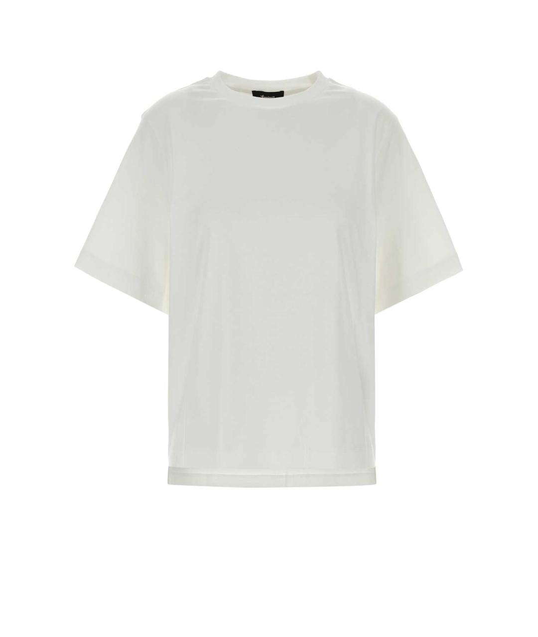 HERNO Белая хлопковая футболка, фото 1