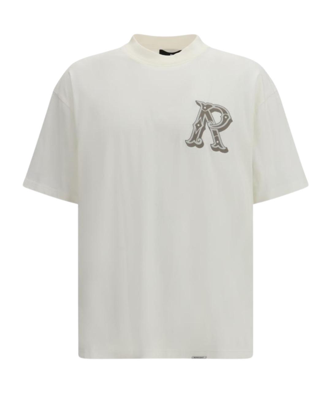 REPRESENT Белая хлопковая футболка, фото 1