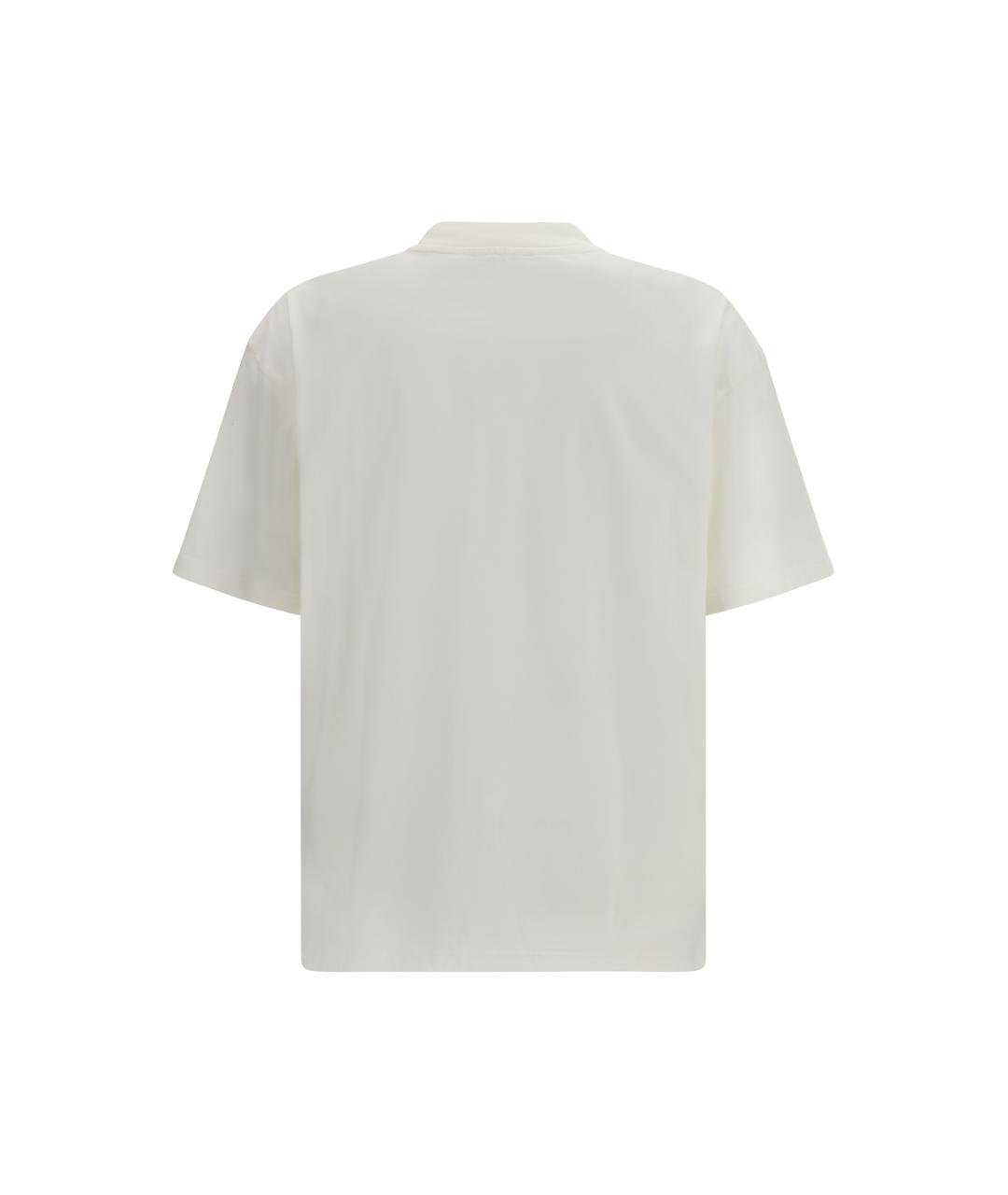 REPRESENT Белая хлопковая футболка, фото 2