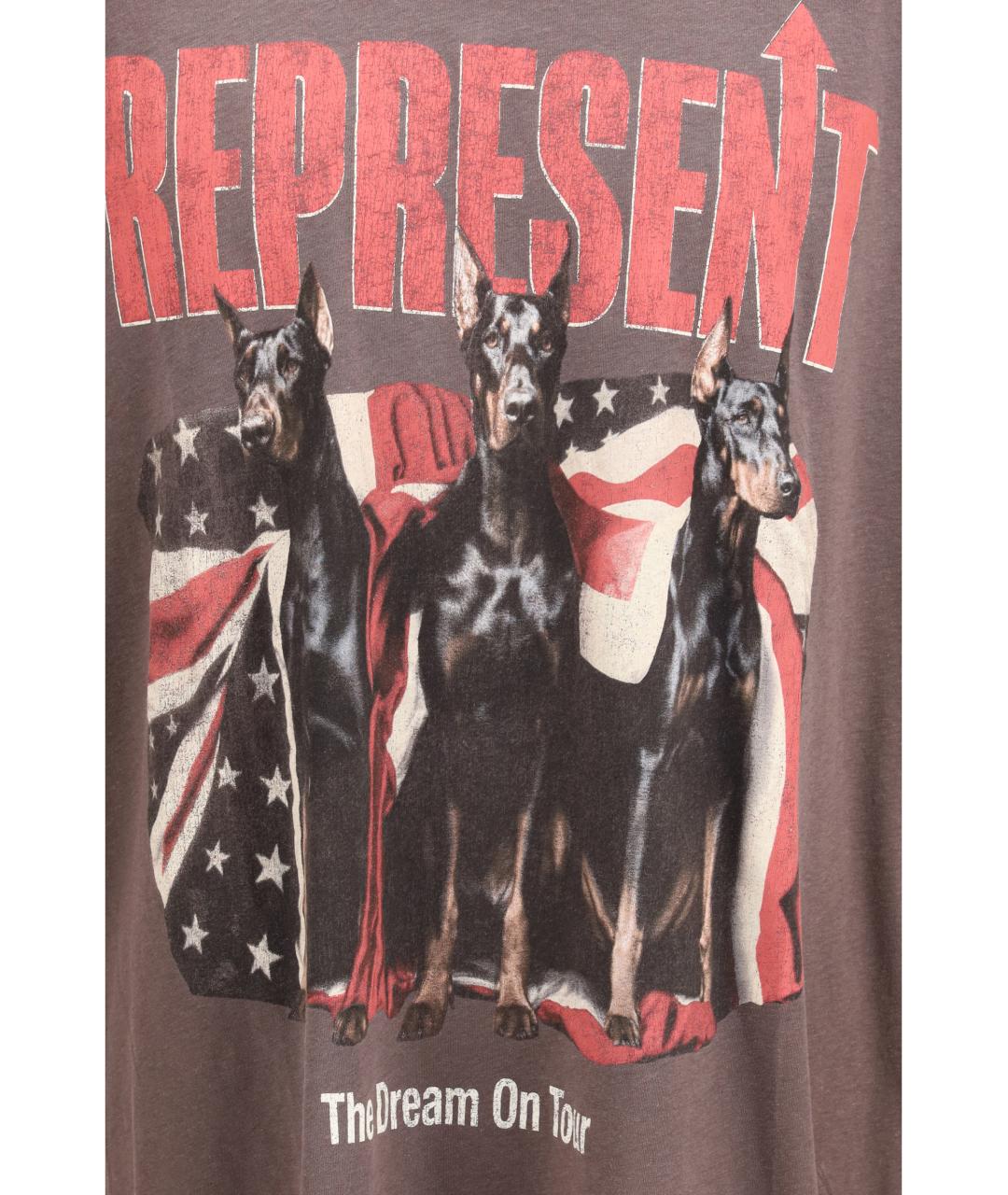 REPRESENT Мульти хлопковая футболка, фото 3