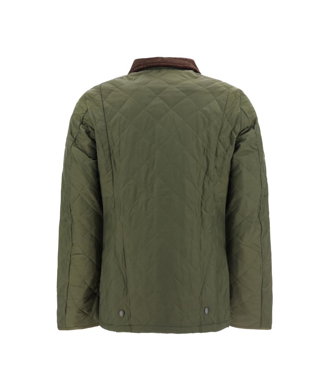 BARBOUR Зеленая нейлоновая куртка, фото 2
