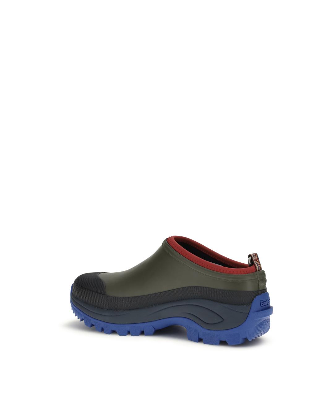 BARBOUR Зеленые синтетические сандалии, фото 3