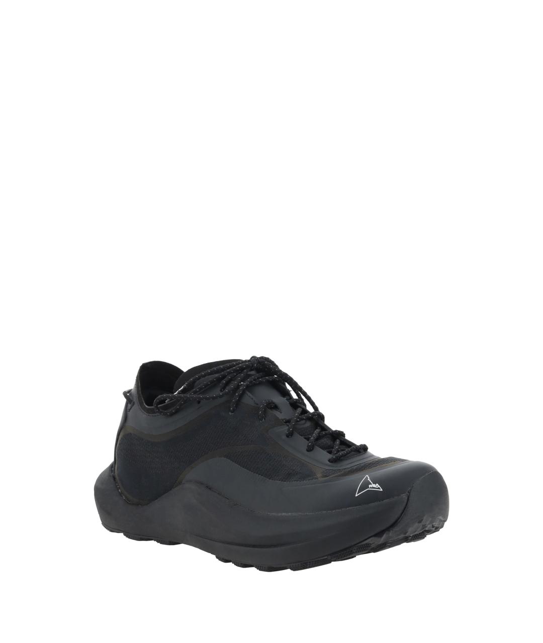 ROA Черные низкие кроссовки / кеды, фото 2