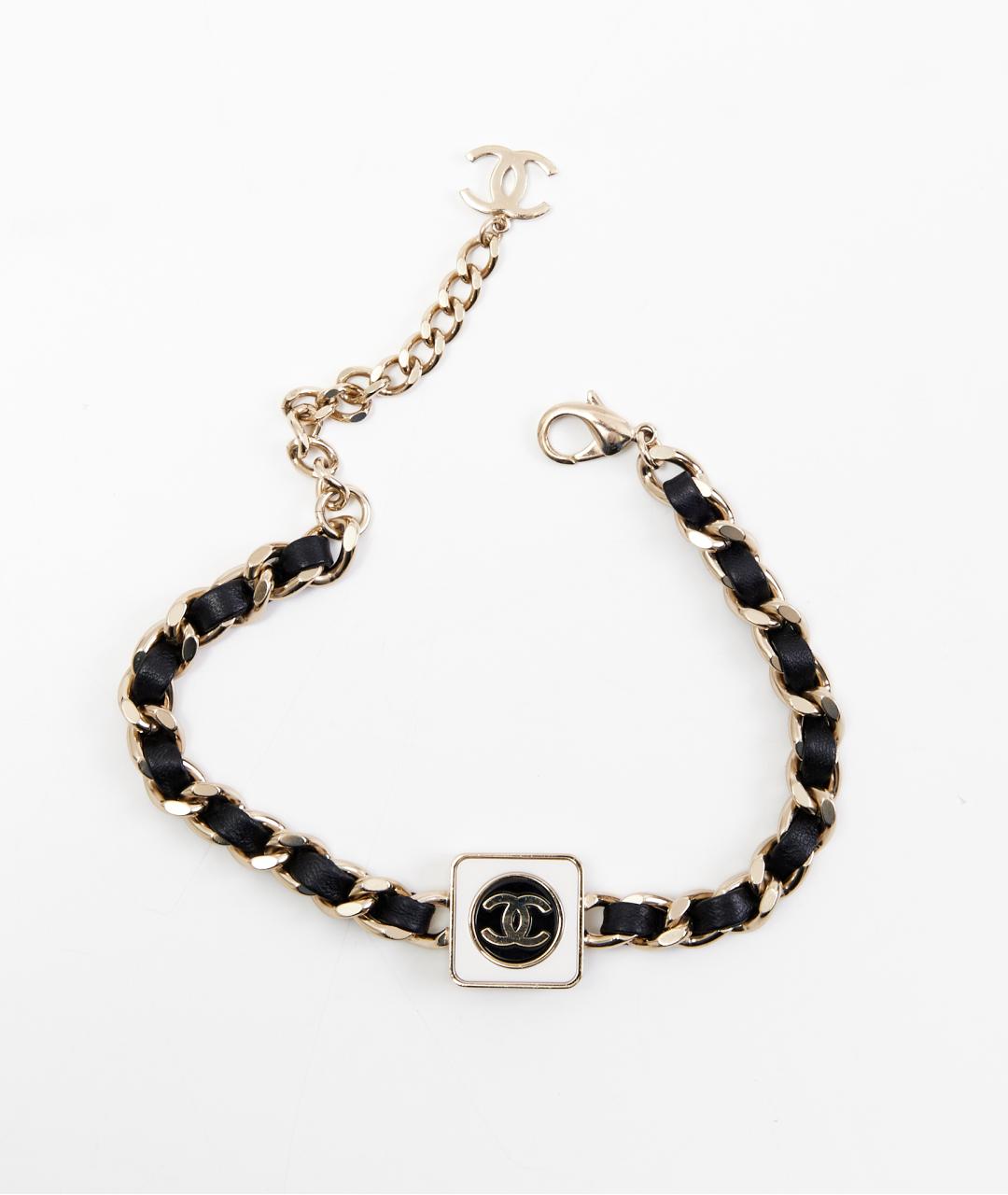 CHANEL Черный кожаный чокер, фото 6