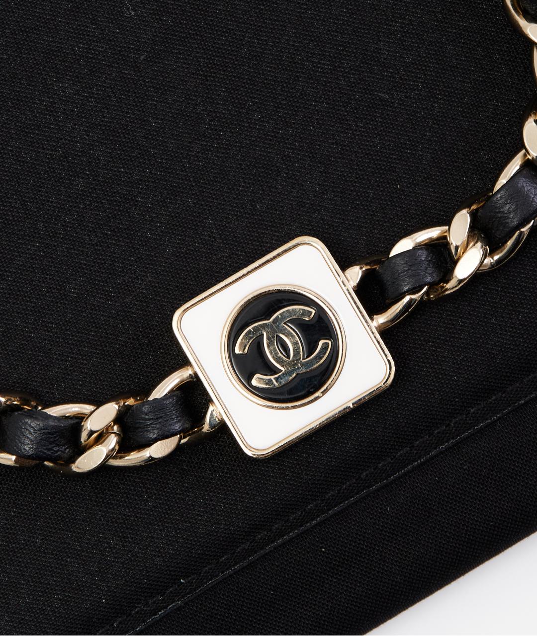 CHANEL Черный кожаный чокер, фото 5