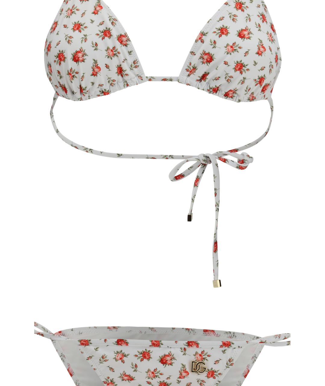 DOLCE&GABBANA Белый синтетический купальник, фото 3